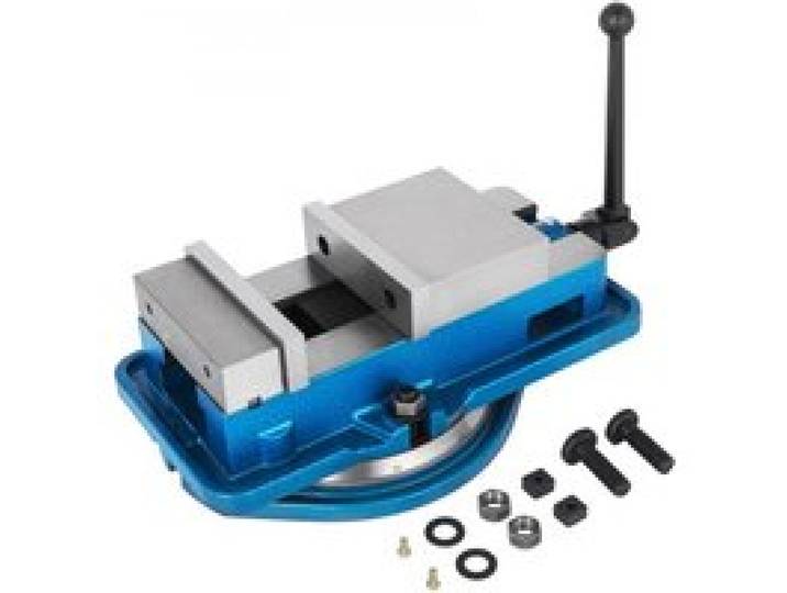 VEVOR Étau de Table 80 mm Étau de Précision d'Établi Fraisage Meulage Largeur de Mâchoire 80 mm Mâchoire de Serrage Durcie avec 4 Vis Outil Serrage Perçage pour Meuleuse Perceuse Fraiseuse