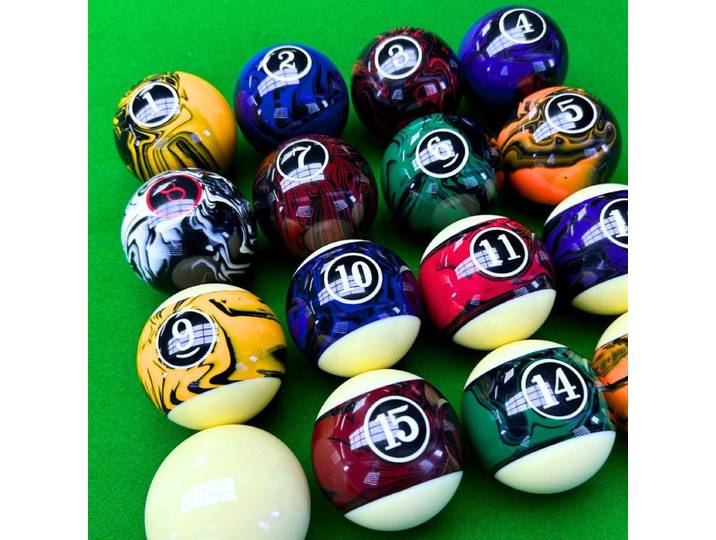 Balles de billard boule fantaisie 16 boules Mew Ball Pool ensemble de huit boules accessoires de billard balle de billard
