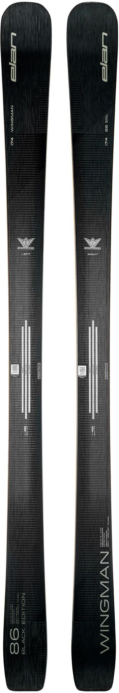 Elan  - Wingman 86 Black Edition - 160 - Ski