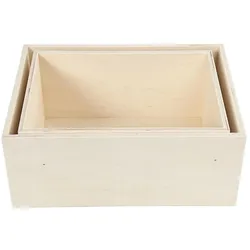 2x Creativ Company, Aufbewahrungsbox, Aufbewahrungskästen (9.21 l, 2x, 31 x 22.50 x 31 cm)