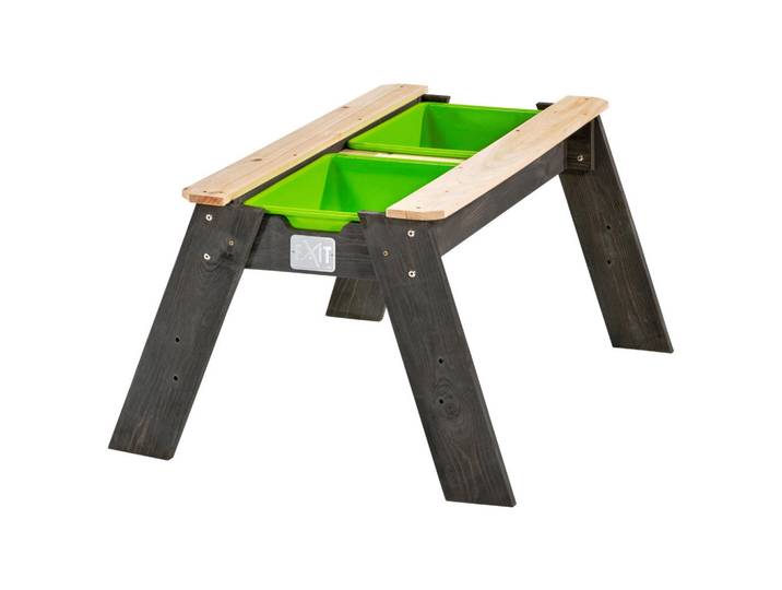Exit Toys Sand-, Grau, Kunststoff, Zeder, 94x50x69 cm, Fsc, EN 71, Gartenmöbel, Kinder-Gartenmöbel