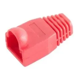 Knickschutztülle für RJ45 Stecker, rot