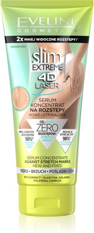 Eveline Cosmetics Slim Extreme 4D Laser sérum perfecteur corps pour les vergetures 150 ml