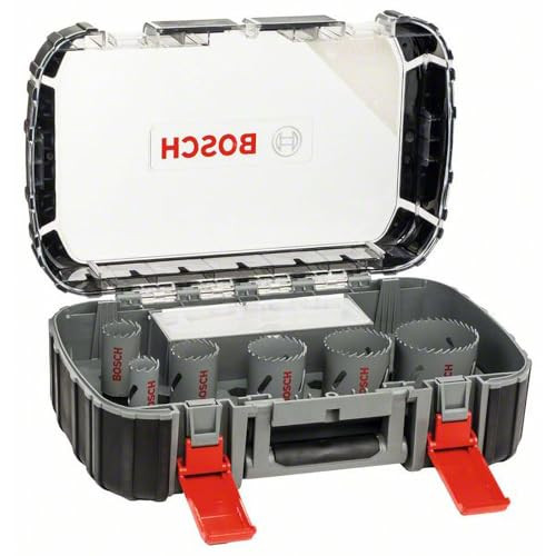 Bosch Professional 6-delige HSS Bi-metaal Lochzaagset voor diverse materialen, Ø 22–64 mm