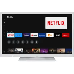 JVC LT-24VH5455W ws LED-TV HDready,Multituner,Smart,HDR10,TIVO (24", LCD, LED, HD), TV, Weiss