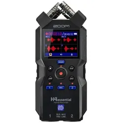 Zoom Audio-Recorder H4essential mit Zubehör-Set (Mehrspurrecorder), Audiorecorder, Schwarz