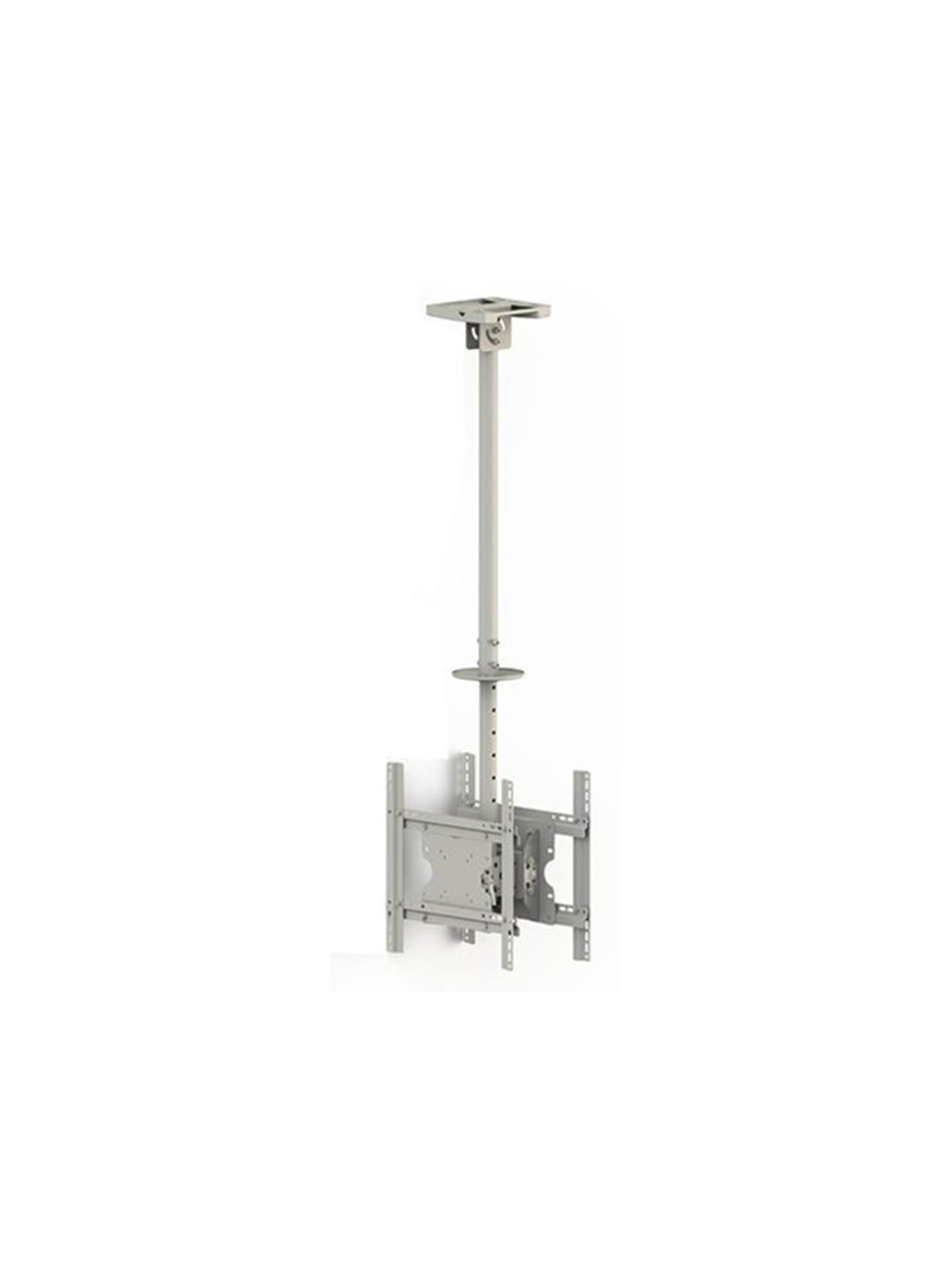Multibrackets M Public Ceilingmount Medium Back to Back 3000 White - Max 50 kg - recommended for 55"