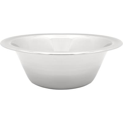 Schüssel KRÜGER "Edelstahl-Schüssel", edelstahlfarben, H:9cm Ø:28cm, Edelstahl, Schüsseln, Schüssel, rostfrei, geschmacksneutral, robust, hygienisch