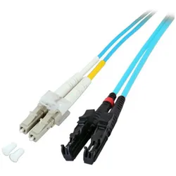 EFB Elektronik O0315.5 5m LC E-2000 (APC) Türkis Glasfaserkabel (5 m), Netzwerkkabel