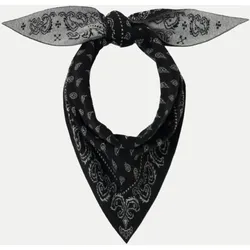 Paisley Kaschmir-Bandana Schwarz