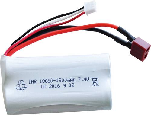 Amewi Modellbau-Akkupack (LiIon) 7.4V 1500 mAh Zellen-Zahl: 2 Racingpack T-Stecksystem