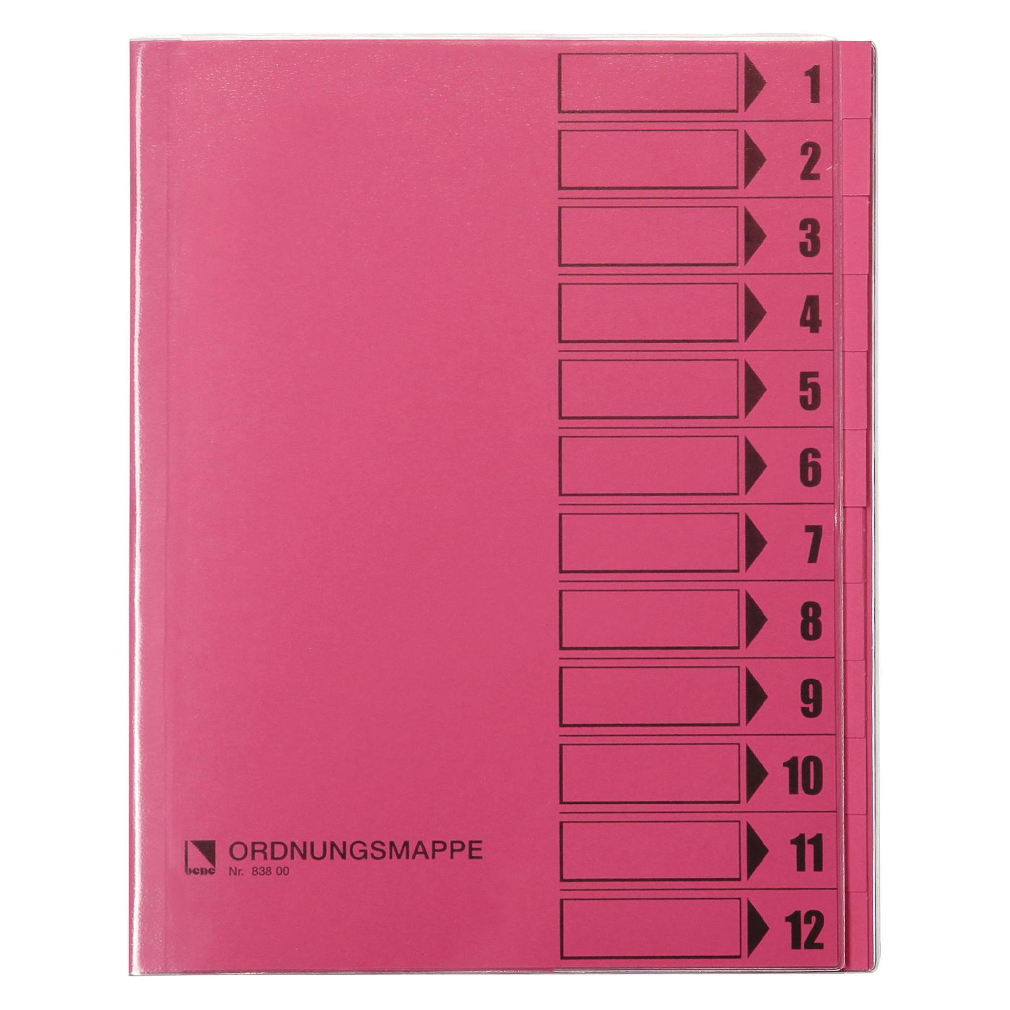 Bene Ordnungsmappe Verwendung für Papierformat: DIN A4 Grammatur: 230 g/m² (A4) (083800RS)