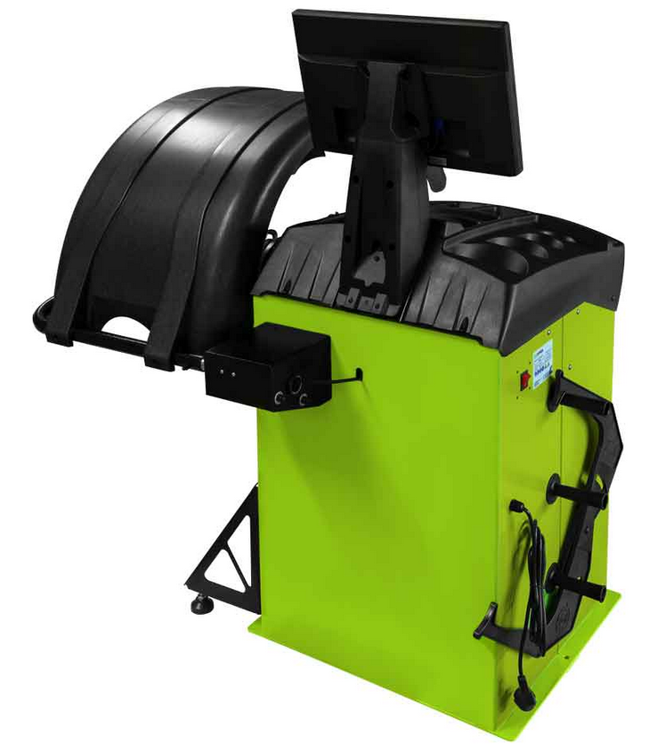 Zipper RWM827-LCD Equilibratrice gomme pneumatici auto con display LCD