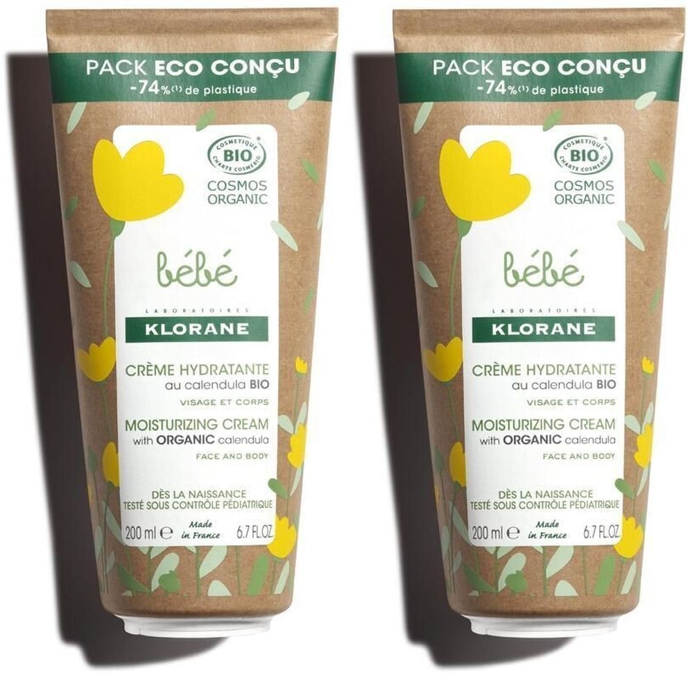 Klorane BB BIO CR Hydra 200Ml x2 2x200 ml Shampoo