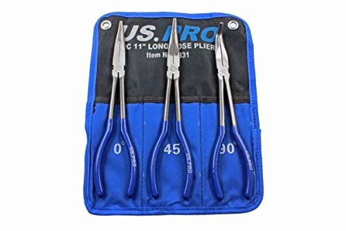 US PRO 3-delige set lange neus tangen 11 inch 1831