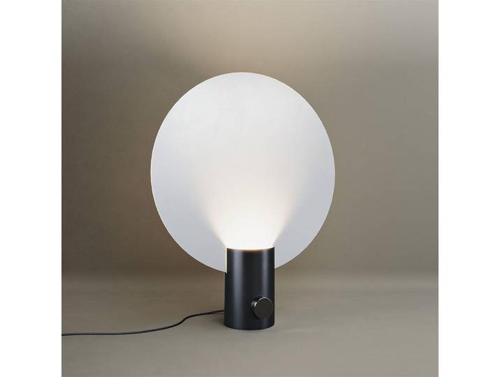 s.luce Tischlampe Cloud Weiß Ø 40cm, Metall, Rund, Gu10, 40x54x54 cm, Lampen & Leuchten, Innenbeleuchtung, Tischlampen