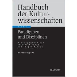 Handbuch der Kulturwissenschaften, Fachbücher von Jürgen Straub, Jörn Rüsen, Friedrich Jaeger, Burkhard Liebsch