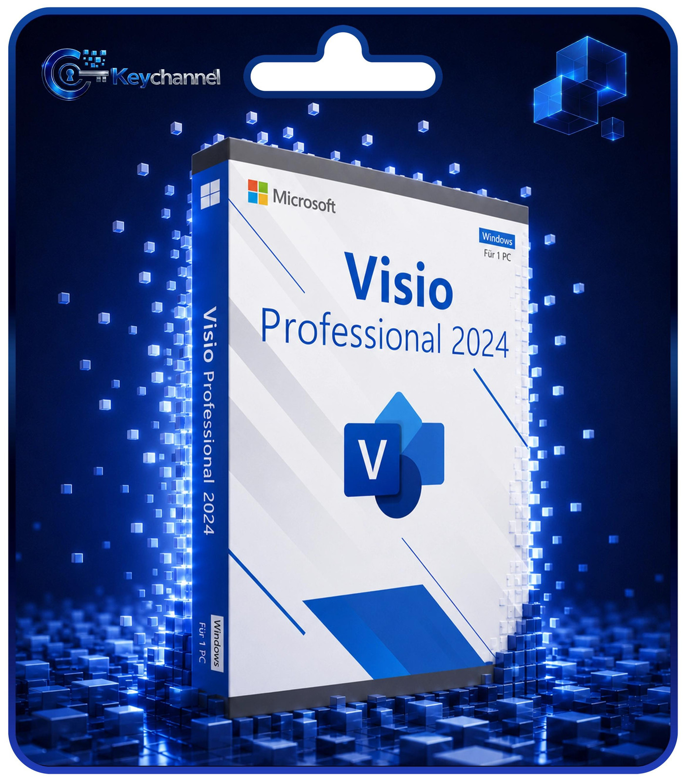 Microsoft Visio 2024 Professional volledige versie permanente licentie
