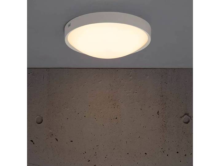 LED-Deckenleuchte Altus Ø 30cm Weiß/Weiß Hauptmaterial: Acrylglas Sekundärmaterial: Stahl, lackiert Nicht austauschbare LEDs