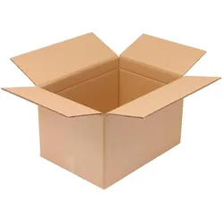 Transpak, Versandkarton + Versandbox, Trans-pak Karton 2 wellig 500 x 370 x 310 mm B3 (10 Stk.)