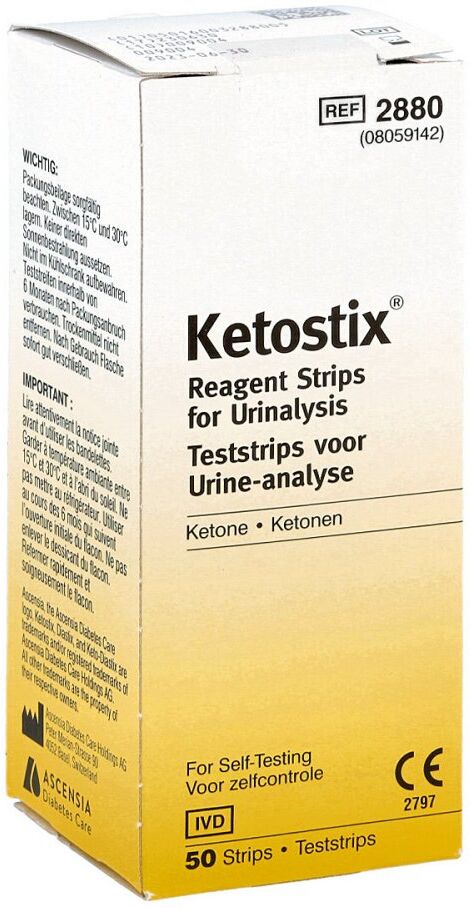 Ketostix Teststreifen