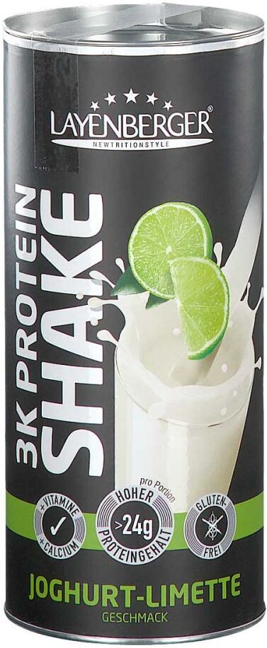 Layenberger 3k Protein Shake Joghurt-Limette Pulver 360g