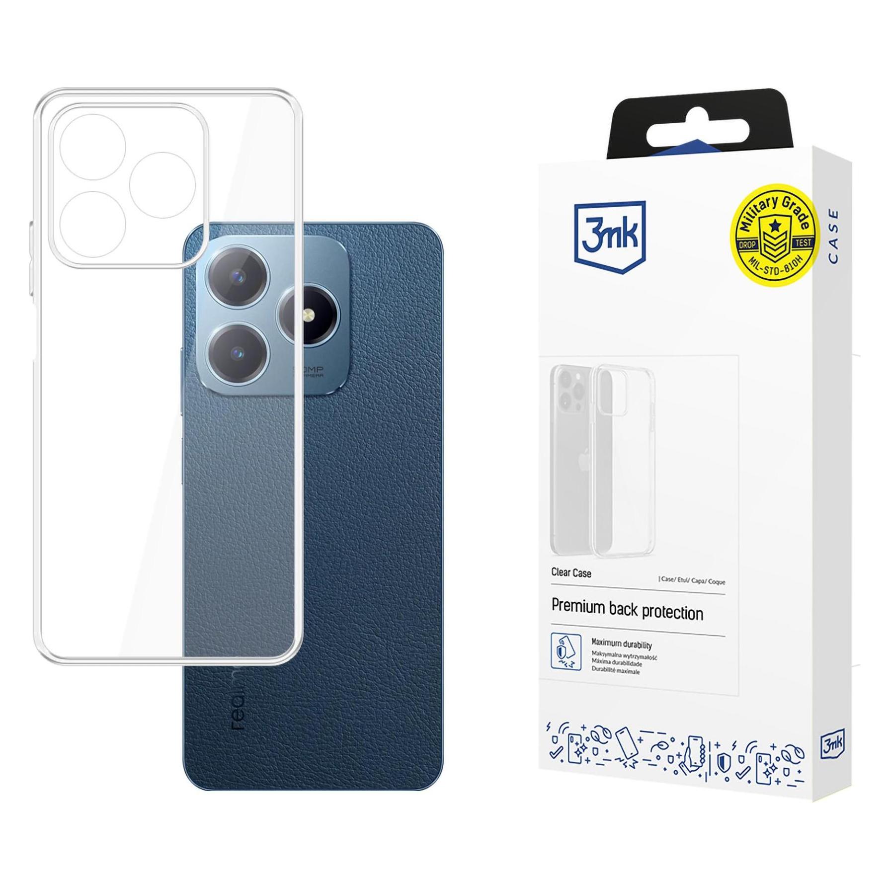 3MK Clear Case for Realme C63 - Transparent (Realme C63) (W-3CleCase-RC63-0)
