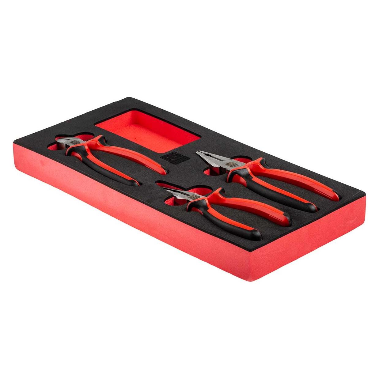 RS PRO 3pc Softgrip Pliers Set (390 mm) (8335972)