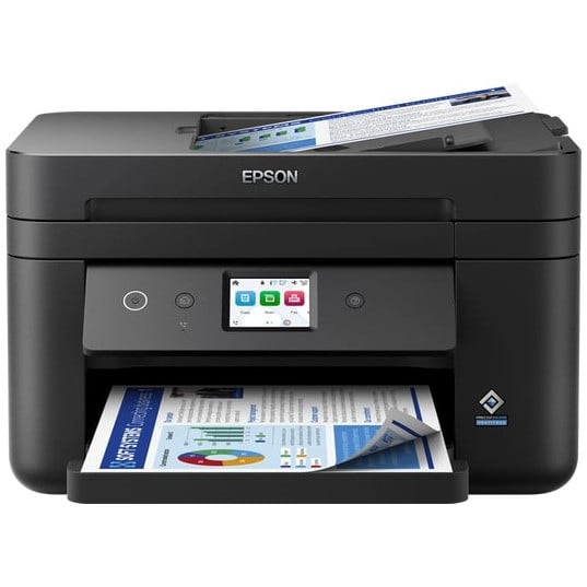 Epson Workforce WF-2960DWF All-in-one inkjet printer Zwart met Wi-Fi, LAN en USB