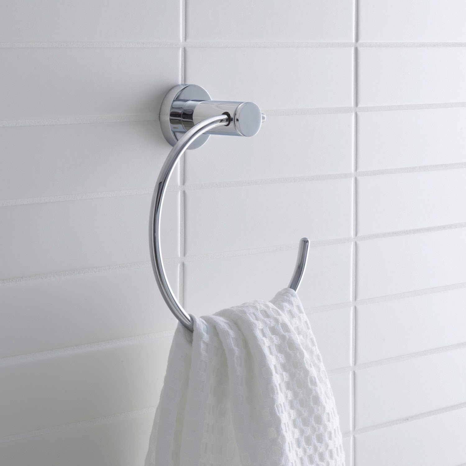 Duravit D-Code Handtuchring, Accessoires, 0099211000, chrom