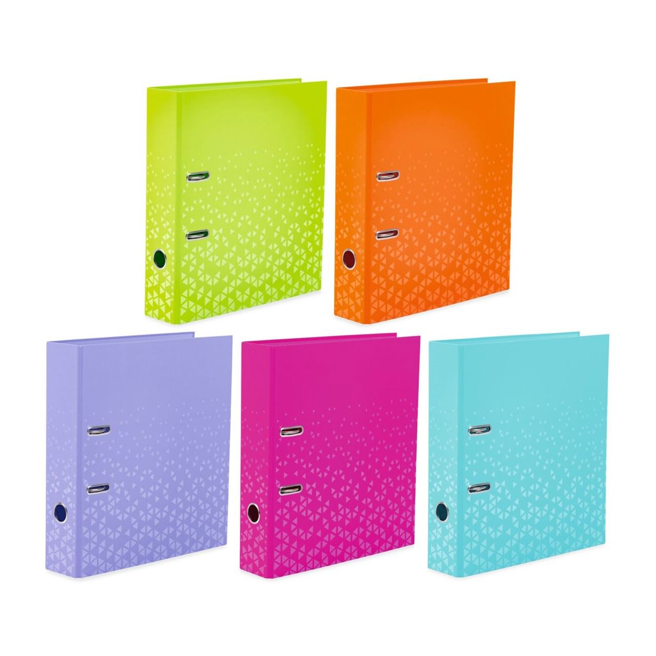 HERMA Ordner sortiert A4 Karton Color 5Stk
