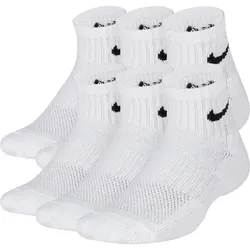 NIKE Kinder Socken Everyday Gepolsterte Knöchelsocken (6 Paar), Größe M in Pink Pink