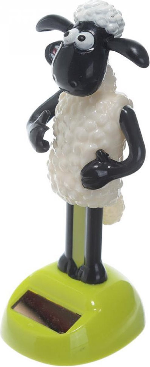 Puckator Solar Pop Shaun the Sheep – Dansend poppetje op zonne-energie voor op het autodatashboard