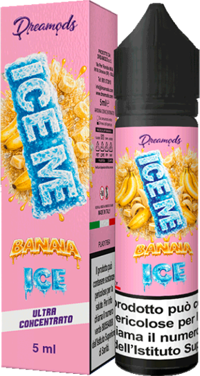Dreamods Banana Ice Me Liquido Shot 5ml Ghiaccio