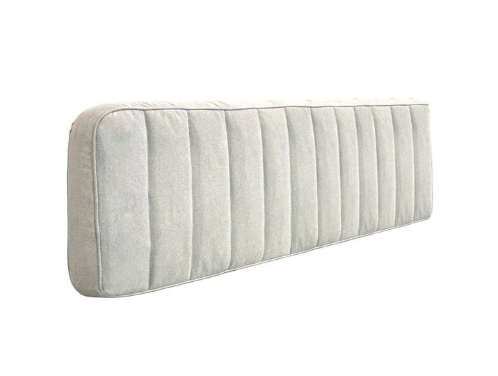 Vercart Kopfteil Kaschmir-Leinen-Mischgewebe 60*160cm, Beige, Mode, Rechteckig, 10x60x160 cm, Bett-Kopfteile