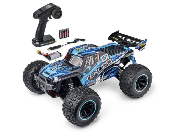 CARSON RC-Buggy Carson 1:10 RC XS Tekuro 100% RTR grau/blau