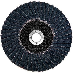 Metabo Fächerschleifscheibe Flexiamant F-ZK, 626875000, Ø76mm, Körnung 60, gerade, für Metall