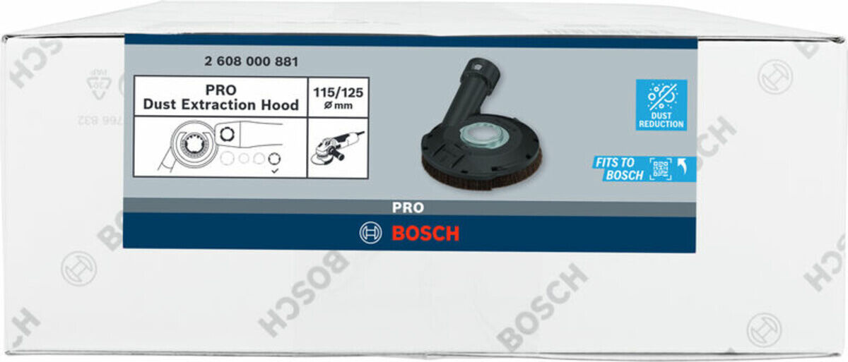 Bosch Absaughaube PRO HG 115/125 mm ohne Schlüssel (2608000881)