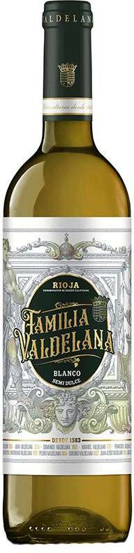 Vino Blanco Semidulce Familia Valdelana 2025 - Toneles Centenarios   12% vol. - España