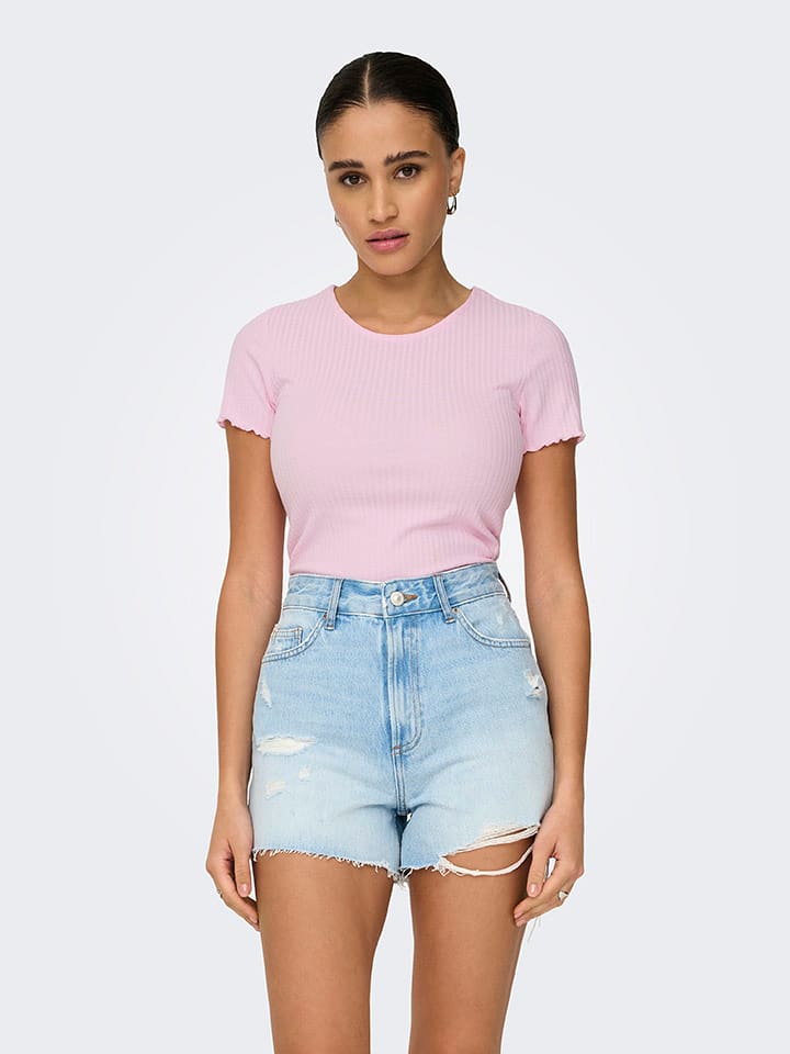 ONLY Shirt "Emma" in Rosa - M