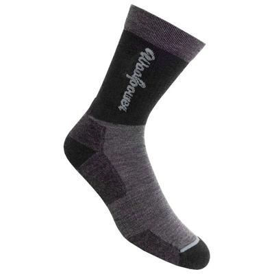 Woolpower - Logo Motion - Wandersocken 36-39 | EU 36-39 grau