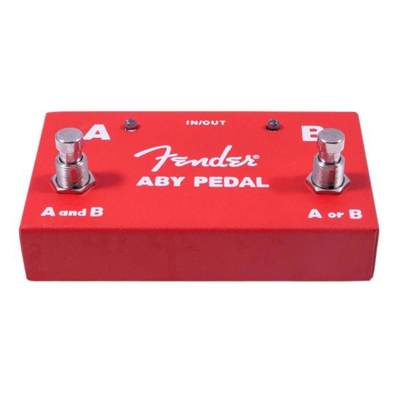 Fender ABY Switch red (Instrumenten Fusspedal) (46535738)