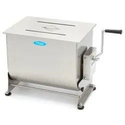 Fleischmixer - 50L - 43kg Fleisch - Kippbarer Mixbecher - Manuell -. Maxima