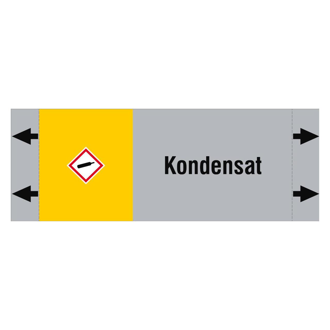 Brady ISO 20560 Rohrmarkierer - Gas (318350)