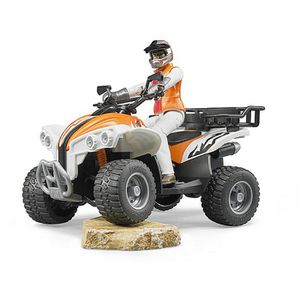bruder 63000 bworld Quad, mit Fahrer, Maßstab 1:16
