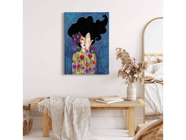 Impression sur toile Losing Memories Polyester PVC / Épicéa Bleu 50 x 70cm