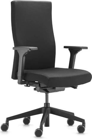 Trendoffice by Dauph in Bürostuhl to-strike comfort pro, SK9248 SY2 Stoff schwarz