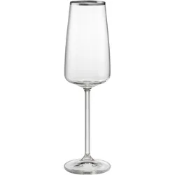 Sektglas Platin Klar ca. 210ml