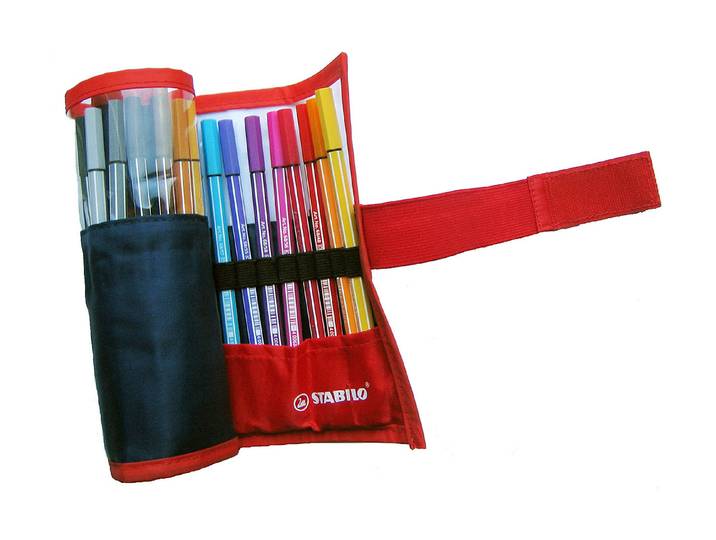 Stabilo Fasermaler Pen 68 25er Rollerset