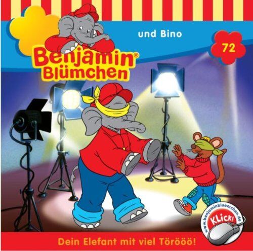 Benjamin Blümchen - Benjamin Blümchen 72 und Bino. CD - Preis vom 11.10.2026 23:13:37 h
